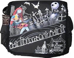 Tin Burtons The Nightmare Before Christmas Messenger Bag -  Jack & Sully