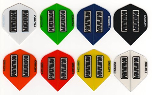 3 Sets of Standard Size Pentathlon HD150 Dart Flights (3 Different Sets)