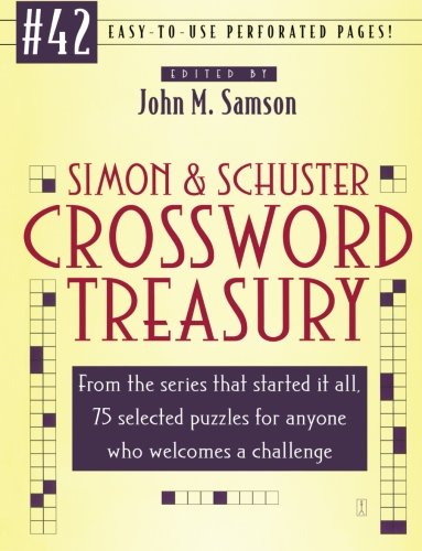 simon and schuster crossword treasury  42