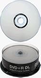 Electronics : RITEK Dual Layer Inkjet Printable DVD+R 2.4x (25 tub)