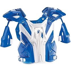 Thor MX Force Protector Men's Roost Deflector Off-Road Motorcycle Body Armor - Blue/White