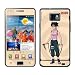 Diabloskinz Vinyl Skin/Aufkleber für Samsung Galaxy S2 - Naruto Tenten