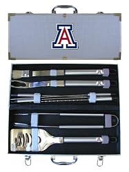 Arizona Wildcats 8pc. BBQ Set w/Case - NCAA College Athletics - Fan Shop Sports Team Merchandise