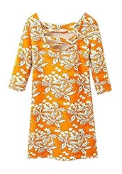 Short Sleeves Summer Fall Winter Natural   Waistline Round Neck Floral Print Midi Dress 