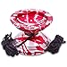 Silver & Red Splashes Responsive Yo-Yo Professional Sidekick Pro YoYo