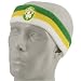 Boston Celtics Team Logo Striped Headband