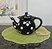 Viva Collection, BLACK, Polka Dot Teapot 6