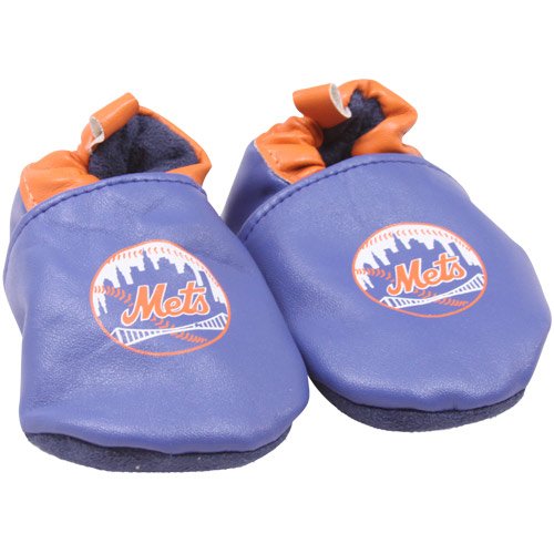 New York Mets Infant Royal Blue Logo Booties (0-6 Months)