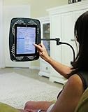 LEVO Portable Table Clamp for Reading in Bed, Reading in Recliner, and is Compatible with all iPads Galaxy Xoom Nook and Other eReaders and Tablets