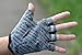 Haven SOLAR Cycling Gloves Short - Enables to Sun tan Your Hands Smoothly - Durable, Light, Comfortable Effective Pull-Off System (Black, Medium)