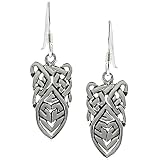 Sterling Silver Celtic Knot Dangle Earrings