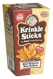LesserEvil OldSchool Bar-B-Que Krinkle Sticks 2.5-Ounce Boxes (Pack of 12)