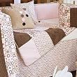 Tickled Pink Crib Skirt by Glenna Jean