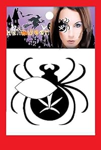Tatouage temporaire / halloween /déguisement /soirée /temporary face tatoo