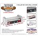 Great Northern Commercial Quality 12 Hot Dog and 5 Roller Grilling Machine, 1000-Watt