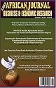 African Journal of Business and Economic Research