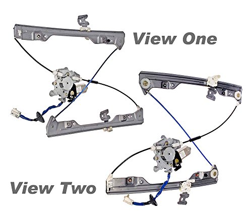 APDTY 862323 Power Window Regulator and Motor Assembly(Fits 2002-2006 Nissan Altima)Vehicles with Auto Up/Down Only,Front Right/Passenger Side,Plug & Play - No Wire Splicing Necessary,Replaces Factory OEM Part Number(s)- 807208J000, 807308J015