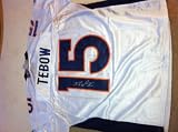Tim Tebow Autographed Hand Signed Authentic Denver Broncos Official Jersey (W)