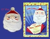 RADKO Shiny Brite JOLLY JINGLE SANTA Ceramic 13