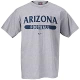 Nike Arizona Wildcats Ash Football T-shirt