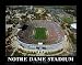 Notre Dame Stadium, South Bend, Indiana by Mike Smith - 22 x 28 inches - Fine Art Print / Poster Art Poster Print, 28x22