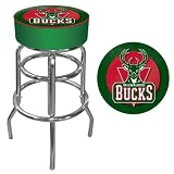 NBA1000-MB - Milwaukee Bucks NBA Padded Swivel Bar Stool