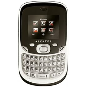 Alcatel OT-355 White on O2 Pay As You Go with £10 airtime credit