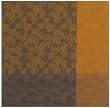 Durable Woven Jacquard 100% Cotton Maple Leaf Bronze Tablecloth 54x90 Inches