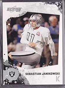 2010 Score #215 Sebastian Janikowski Football Card. #2965