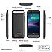 iPhone 6S Plus / iPhone 6 Plus Battery Case, Alpatronix BX140plus (5.5-inch) 4000mAh Protective Portable Rechargeable Charging Case for iPhone 6S+ 6+ Juice Pack Power Bank [MFi Certified, Slim, iOS 10+ Support or Below] - (Black)