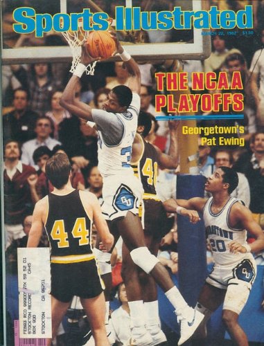 Patrick Ewing March 22, 1982 Sports Illustrated Magazine