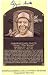 Ozzie Smith Hall Of Fame Gold Plaque
