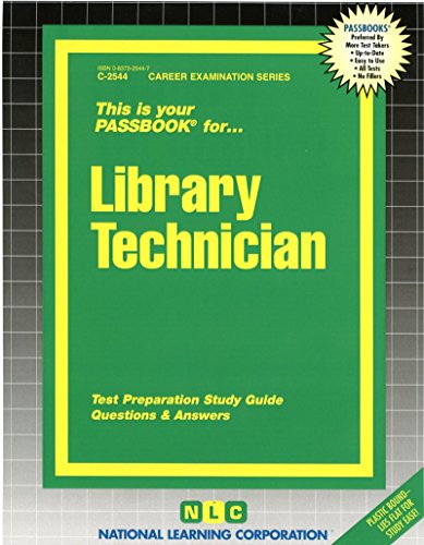 Library Technician(Passbooks)