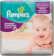Pampers Windeln Active Fit Gr. 3 Midi 4-9 kg Monatsbox, 1er Pack (1 x 204 St&uuml;ck)