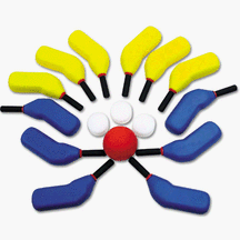 US Games Soft Foam Scooter Hockey Set by 