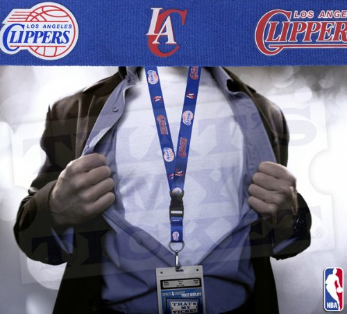 Los Angeles Clippers Lanyard with Ticket Holder - Blue