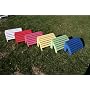 Cedar Adirondack Ottoman, Red