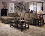 Lebre Earth Fabric Sectional
