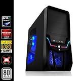 Sedatech - PC Gamer Advanced - AMD FX-4100 4x3.6Ghz - 8Go RAM - 1000Go HDD - Radeon HD6770 1024Mo - Full HD 1080p - Alim 80+