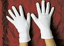 Handschuhe, wei&szlig;