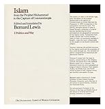 Islam : from the prophet Muhammad to the capture of Constantinople