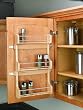 Rev-A-Shelf 4SR-18 Door Mount Spice Rack - Wood - Maple