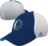 Dallas Mavericks Striped White Knit Hat