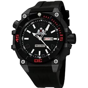 Rothenschild 100 ATM RS-1110-IB-S-PU Montre-Bracelet pour Hommes 1000m
