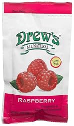 Drew's All Natural Raspberry Dressing, 1.5-Ounce Single Serve Packets (Pack of 60)