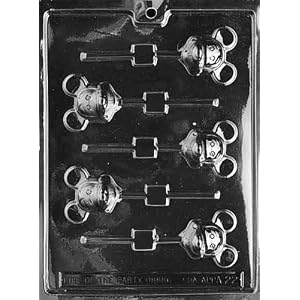 MOUSE LOLLY (MICKEY) Animal Candy Mold Chocolate