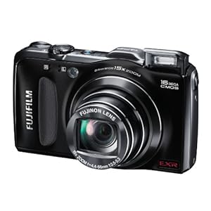 Fujifilm FINEPIX F600EXR Digitalkamera (16 Megapixel, 15-fach opt. Zoom, 7,6 cm (3 Zoll) Display, bildstabilisiert) schwarz