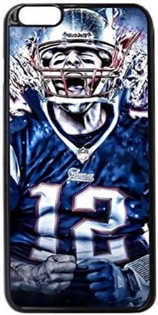 New England Patriots Tom Brady Hard Case Cover Skin for Iphone 6 Plus with 5.5" inches Case