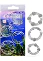 California Exotics Island Rings, Clear