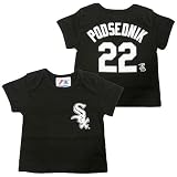 Chicago White Sox Scott Podsednik Newborn Team Name and Number T-shirt by Majestic Athletic